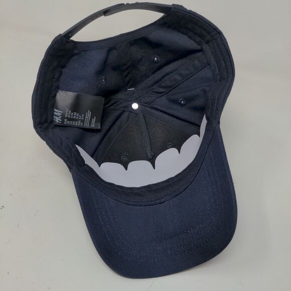 H&M Boy's Snapback Hat Blue Size 4T/6X Blank 100% Cotton W/Tags - Picture 6 of 8